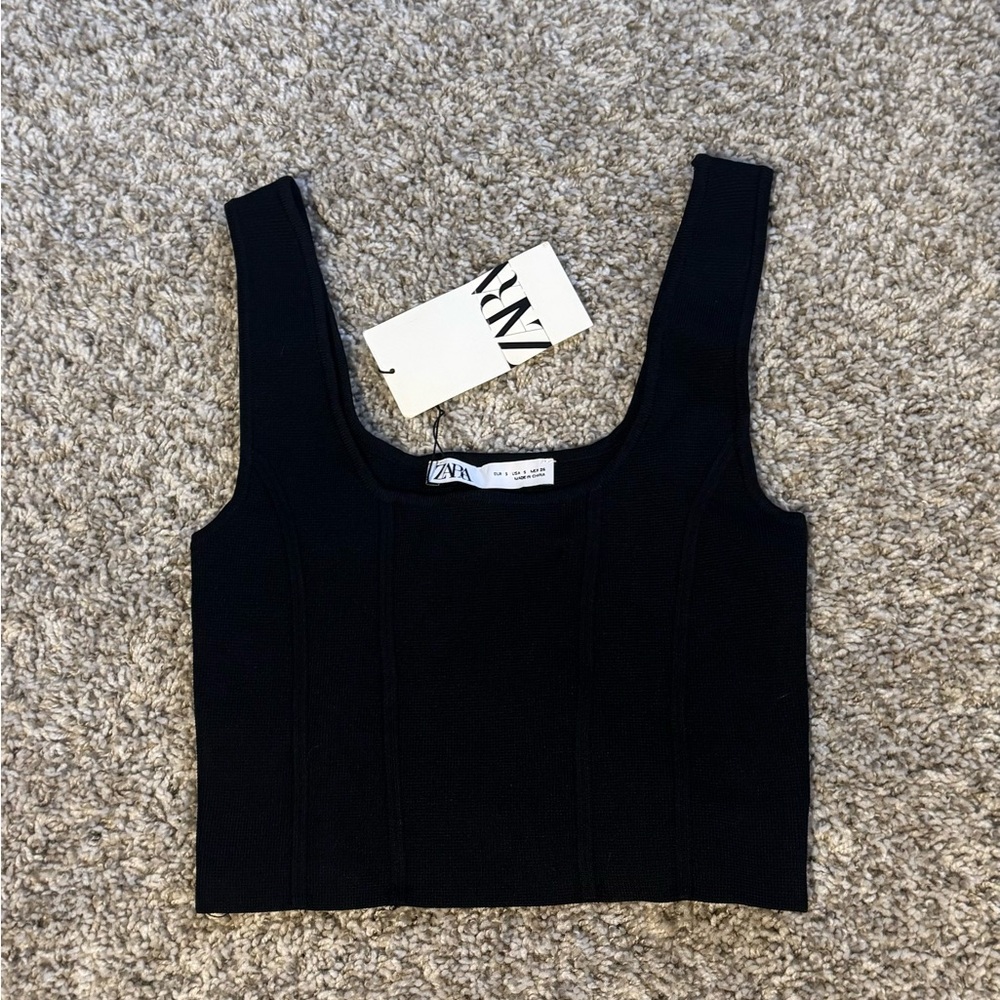 Zara Black Women's Tank Top